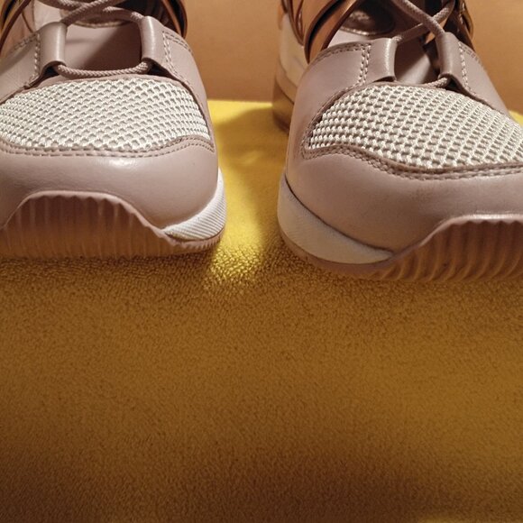 Michael Kors Beckett Rose Gold /Pink Lady, Wadge Heel, Sandal, Sneakers, Size 7 - Picture 6 of 15